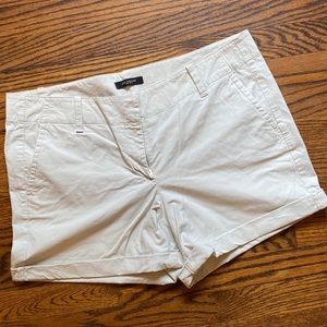 Ann Taylor khaki shorts, size 12